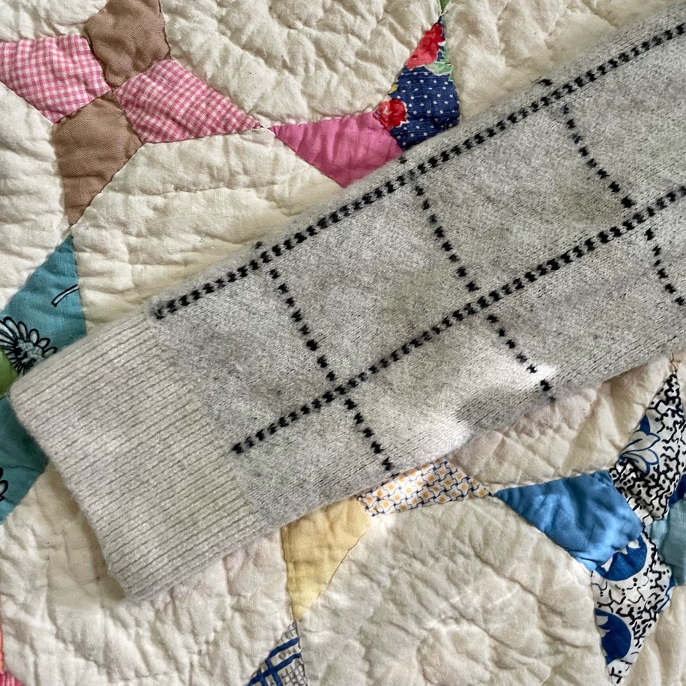 Madewell Ryder Cardigan in windowpane - Picture 10 of 14